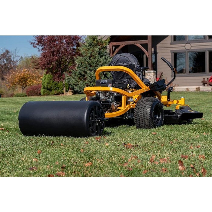 45-0606 AGRI-FAB Rodillo de remolque de polietileno para césped (18" x 36")