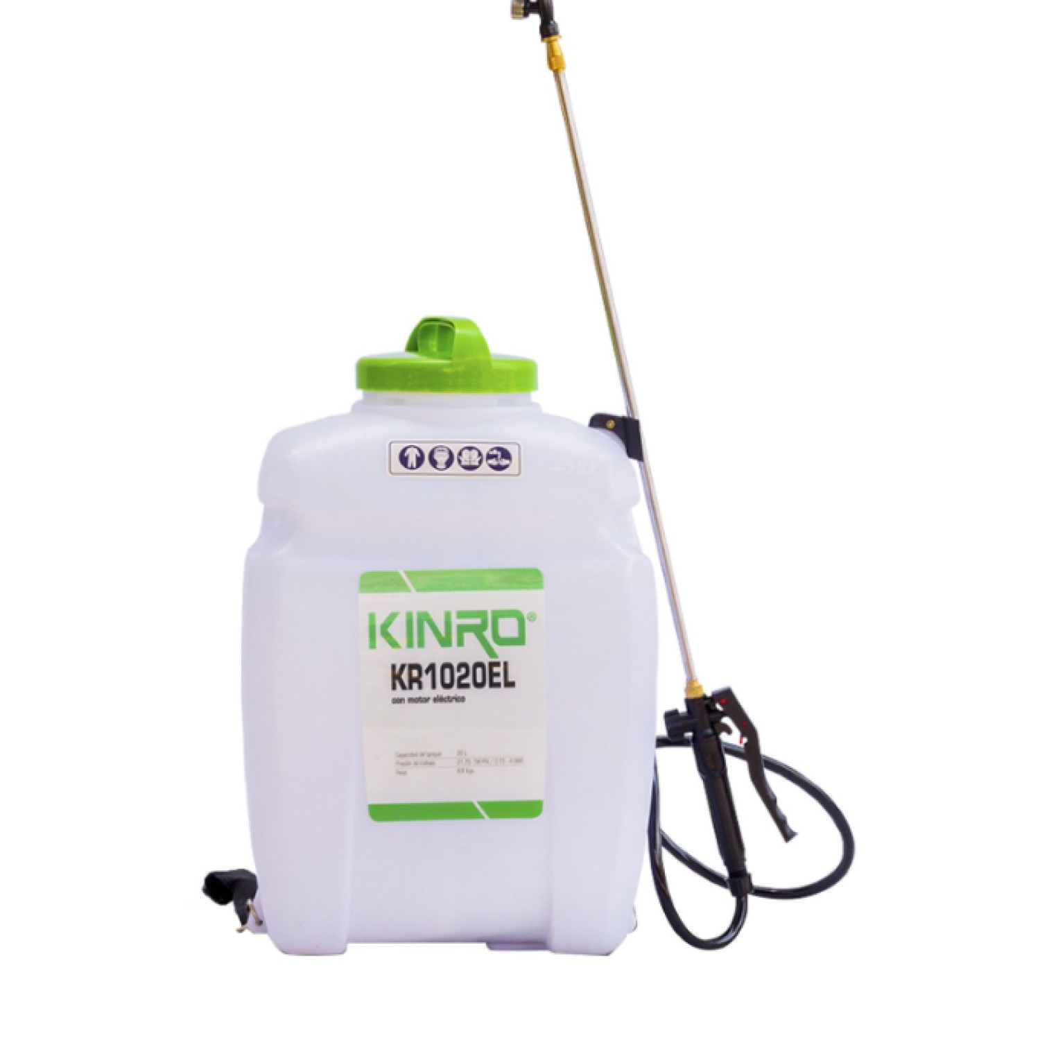 KINRO KR1020EL ASPERSORA FERT. KINRO 20LT CON MOTOR ELECTRICO 110V