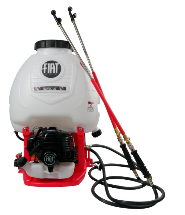 Fiat NAPOLI27 Aspersora motorizada 25L motor 2 tiempos doble lanza
