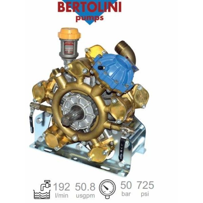 Bertolini IDB 2000 VD Latón Bomba 755PSI 192L/min