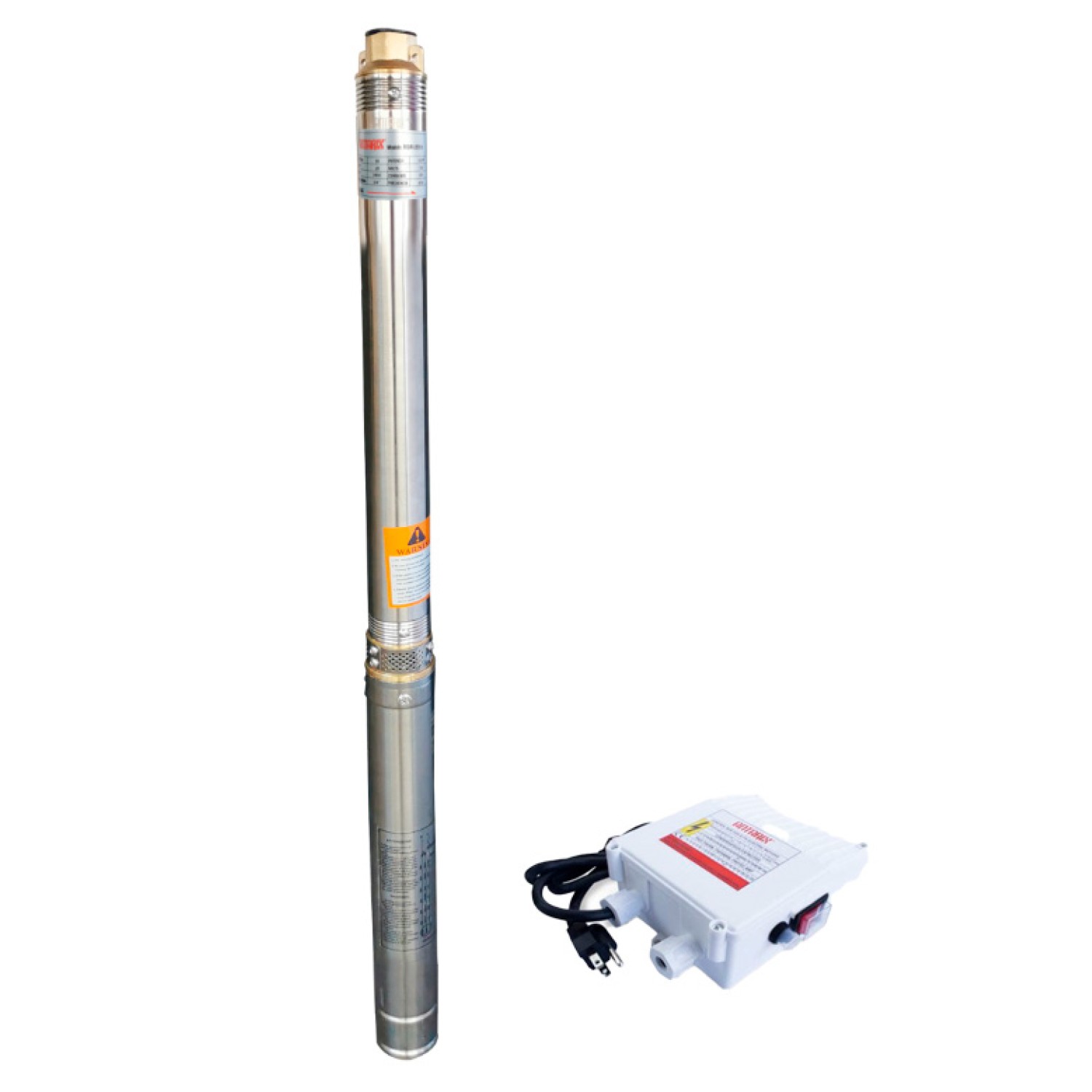 M2A1/2D19 BOMBA SUMERGIBLE 2" ANTARIX, MONOFASICA DE 1/2 HP CON DESCARGA DE 3/4".