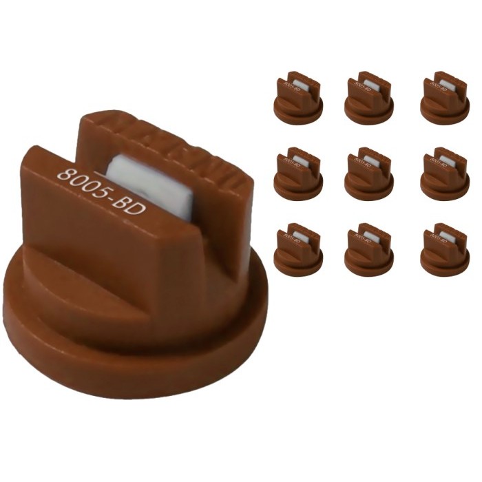 Magnojet M007 Boquilla BD 80º Café Abanico Ceramica 10pz Paquete