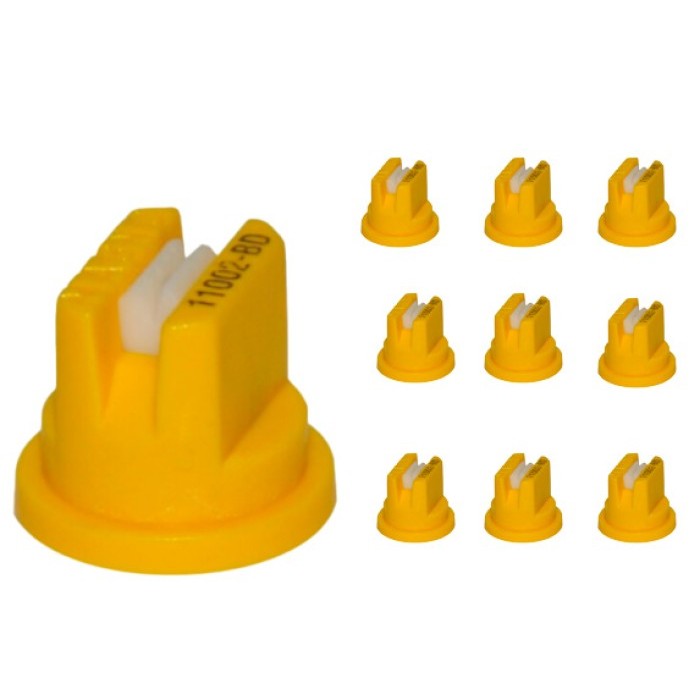 Magnojet M017 Boquilla BD 110º Amarilla Abanico Ceramica 10pz paquete