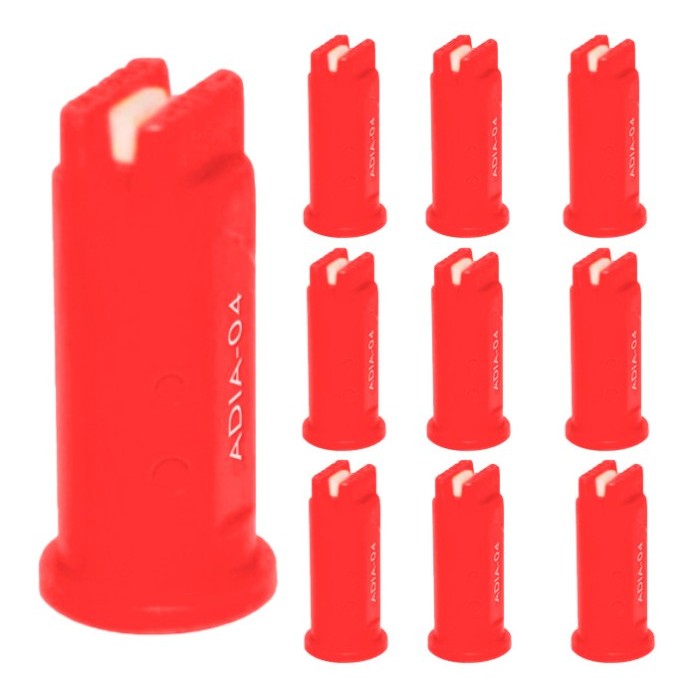 Magnojet M043 Boquilla AD-IA 110º Roja Abanico Ceramica paquete 10pz