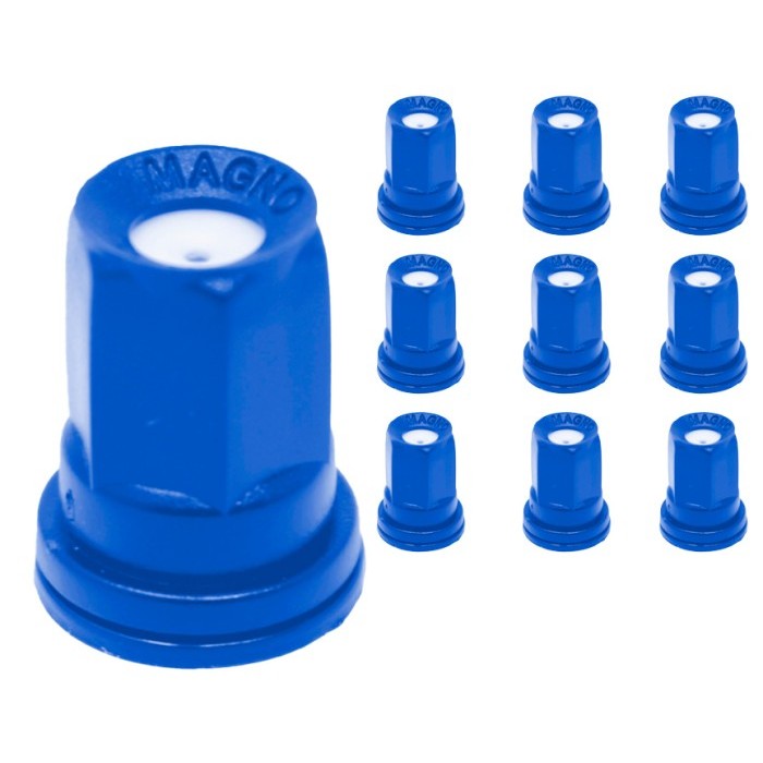 Magnojet M059 Boquilla MAG CH 80º Azul Cono Lleno Ceramica 10pz paquete