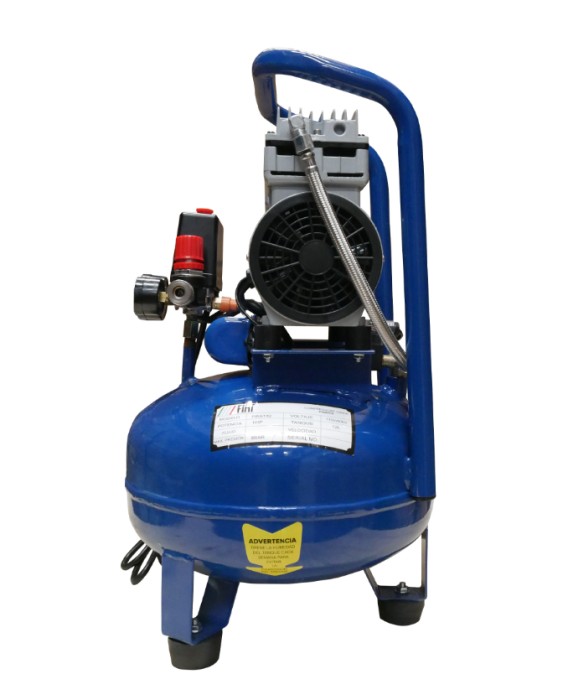 FIAT PIRATI12 Compresor de 12 litros 115 PSI 1 HP libre de aceite
