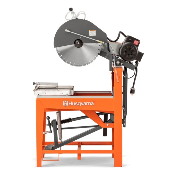 Husqvarna MS610 Cortadora de mamposteria y mesa de corte 7.5HP 460V