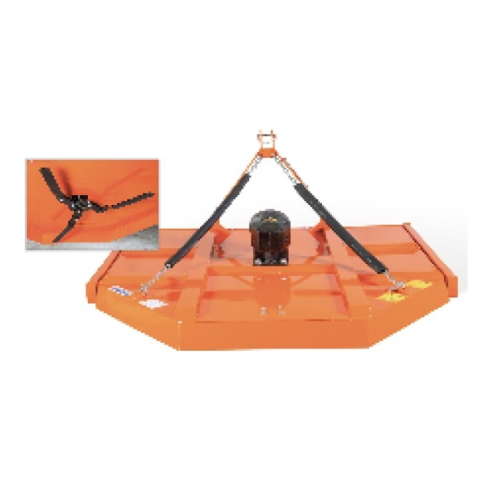 MACIZO APACHE160 Desvaradora cortadora de dos cuchillas de 1.55 metros de trabajo para tractor de 25-50 hp.