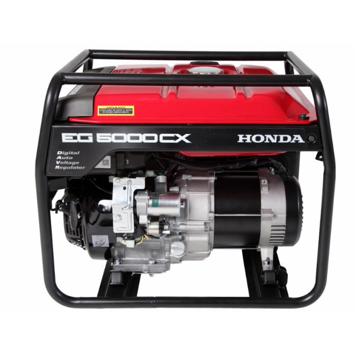Honda EG5000CX Generador 5000 watts 120v/240v