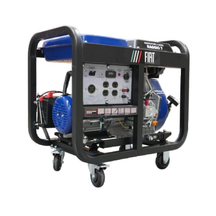 FIAT RAGGIO7 GENERADOR DE LUZ FIAT 7000W DIESEL 13HP