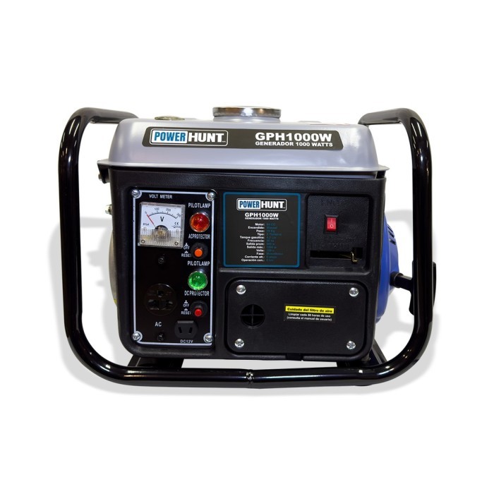 Power Hunt GPH1000W Generador portátil de 64 cc monofásico 1000W 110V.