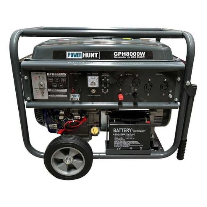 Power Hunt GPH8000W Generador de MAX 8000W.