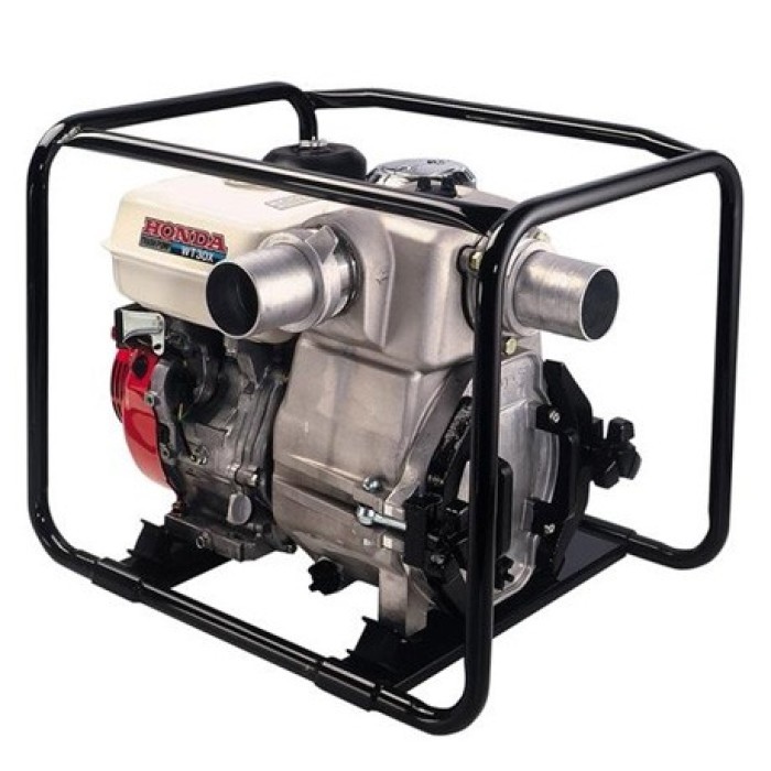 Honda WT30XK4-D Motobomba tragasólidos 3" pulgadas