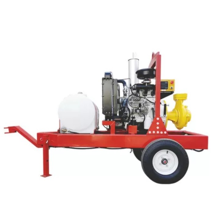 Shell SHDW4420 Motobomba centrifuga 4" x 4" con motor a diesel 20 hp