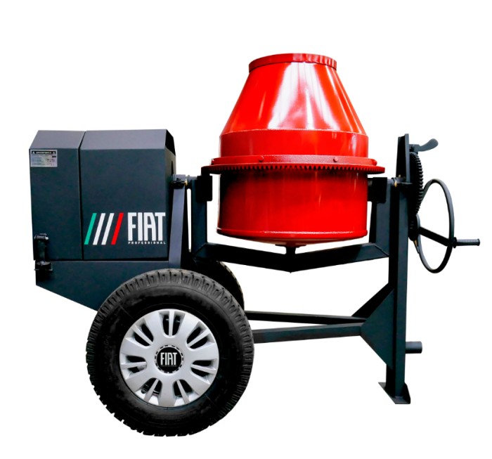 Fiat TROMPELLOTOP10 REVOLVEDORA DE CONCRETO 1 saco con motor CAPO100 10HP