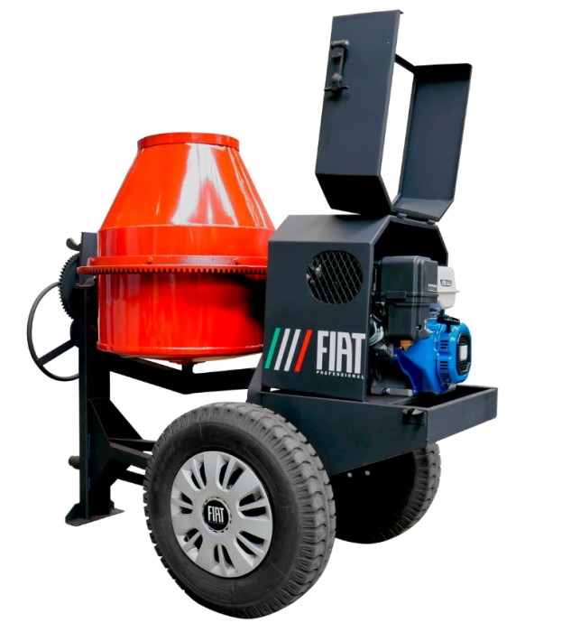 Fiat TROMPELLOTOP10 REVOLVEDORA DE CONCRETO 1 saco con motor CAPO100 10HP
