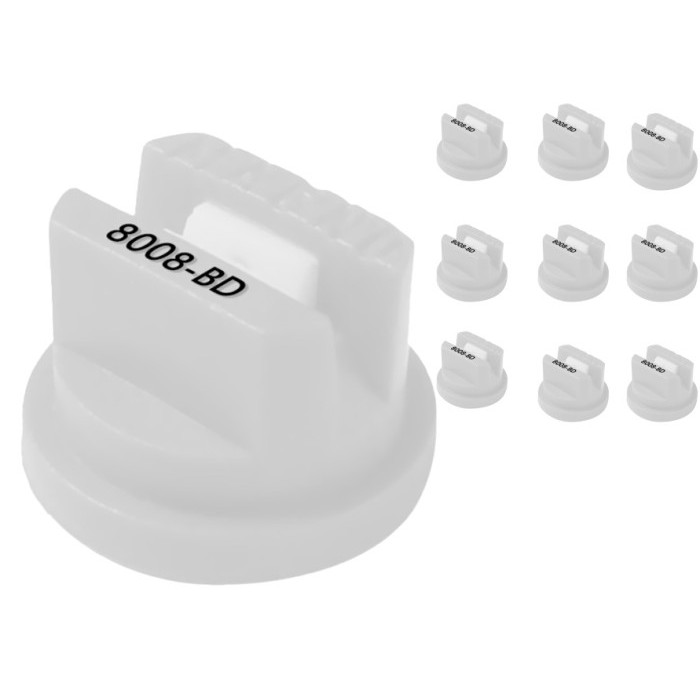 Magnojet M009 Boquilla BD 80º Blanca Abanico Ceramica 10pz