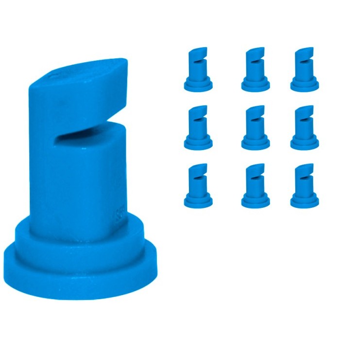 Magnojet M321 Boquilla MDP 130º Azul Claro Abanico Poliacetato 10pz