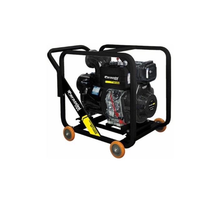 PARAZZINI BP1560D Motobomba 15 hp diesel autocebante 6 pulg con encendido eléctrico