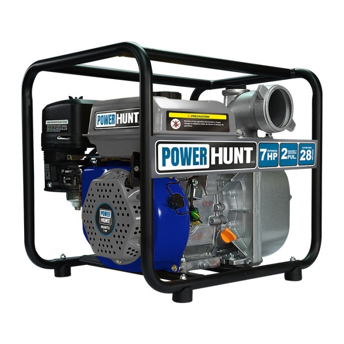 Power Hunt HUNT2 Motobomba 7 hp 4 tiempos autocebante 2 pulg.